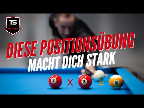 Billardtraining | 3x3=9 - Diese Positionsübung macht dich stark