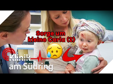 SCHOCK: Kopfsturz der kleinen Carla (2) bereitet der Mutter große Sorge! | Klinik am Südring | SAT.1