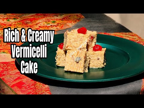 Guyanese Style Vermicelli Cake #viralvideo #guyaneserecipe #vermicelli #villagecooking #dessert