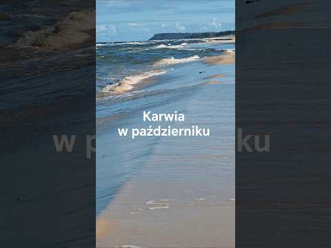 Karwia w październiku #balticsea #karwia #mojeurlopypl