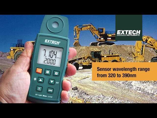 extech Led light meter extech uv510