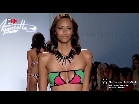 AQUARELLA Swimwear Spring 2015 Miami - Fashion Channel