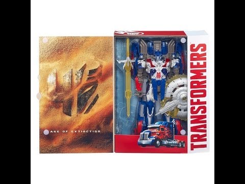 1st Edition Optimus Prime - Leader Class - Transformers: Age Of Extinction