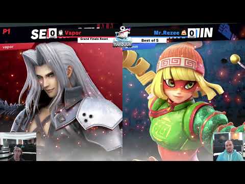 Grand Finals - NOVA|Mr. Rezee (Min Min) vs Vapor (Sephiroth) - Smash On The Harbour #240