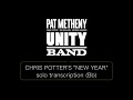 "New Year" - Chris Potter's Solo Transcription (Bb)