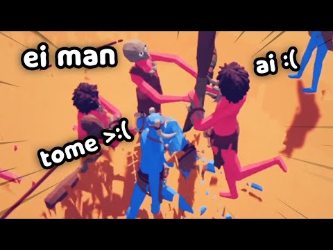 Muita confusão na era pré histórica no TABS