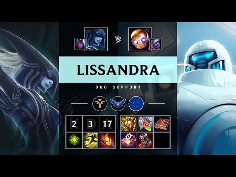 Lissandra Support vs Blitzcrank - EUW Diamond Patch 25.09