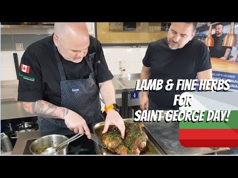 Bulgarian Cuisine: Roasted Lamb And Herbs For Saint George Day | Bites & History