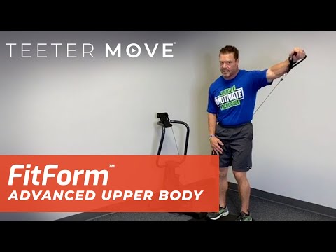 30 Min Advanced Upper Body Workout | FitForm Home Gym | Teeter Move