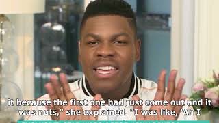star wars' john boyega tells off holly willoughby on this morning for revealing huge the last jedi video