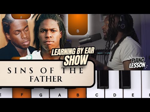 🎹 Daniel Caesar | Piano Chord Tutorial | Learning by ear | Sins Of The Father