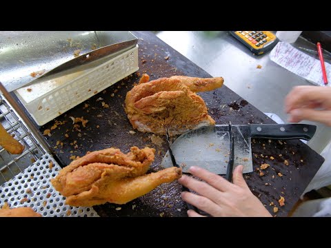 Filipino Fried Chicken Master! Juicy & Best! Sold Out Every day! -  | Filipino Street Food