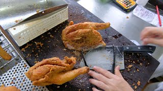 Filipino Fried Chicken Master! Juicy & Best! Sold Out Every day! - | Filipino Street Food