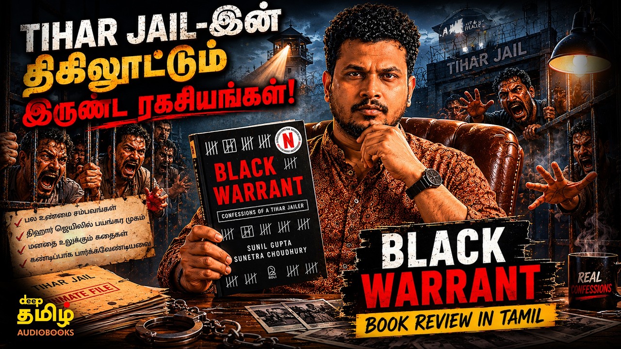 Tihar Jail-ல் நடந்த பகீர் உண்மைகள் 😲 Black Warrant Book Review in Tamil | Deep Talks Deepan