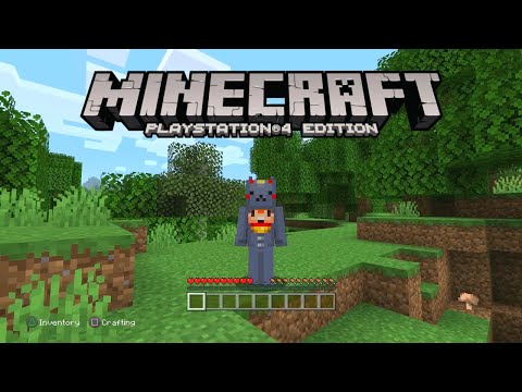 Casually Playing Minecraft Playstation 4 Edition in 2023 [Console Edition]