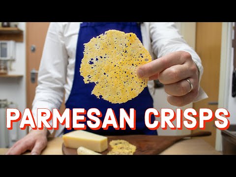 Parmesan Crisps | Cheese Tuiles