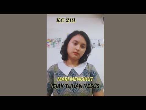 KC 219 " MARI MENGIKUT JEJAK  TUHAN YESUS " - Jemaat GPIB Pancaran Kasih Depok Pianis Vioren Ginting