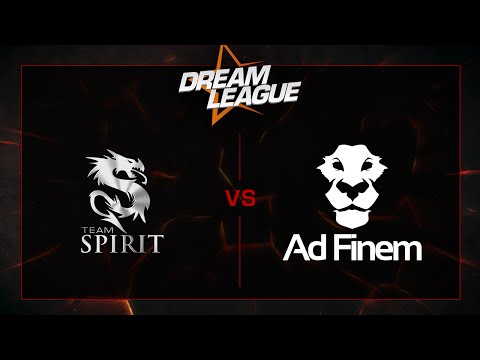 Team Spirit vs. Ad Finem - Game 2 - League Play - DreamLeague Season 5