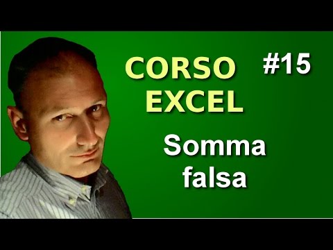 Excel Course - Lesson 15 - False Sum