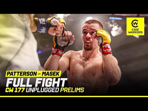 Connor Patterson vs Jan Masek full fight