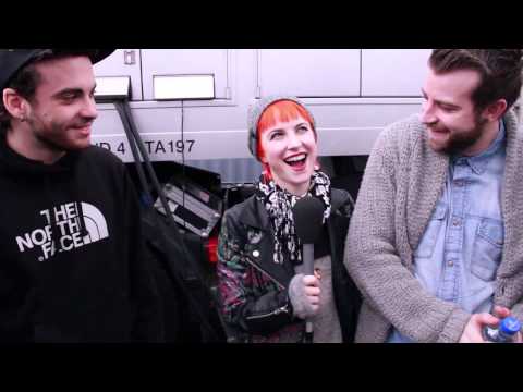Paramore make weird noises for Dan and Phil!