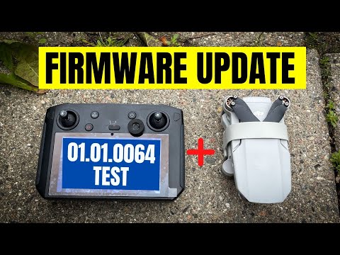 DJI Smart Controller Firmware Update - DJI Mini 2 Test Flight - v01.01.0064 Released