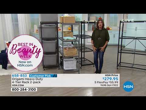 Origami Heavy Duty 4Tier Rack 2pack
