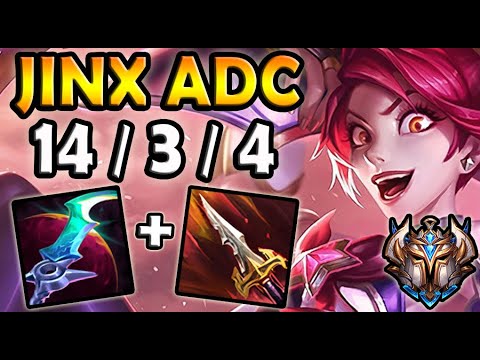 Jinx ADC vs Lucian - NA Challenger ✔️