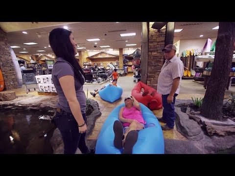 Fatboy Lamzac Lounger at Bass Pro Shops Granddaddy Store in Springfield, MO!