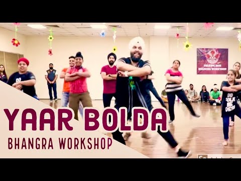 Yaar Bolda | Bhangra | Workshop | Folking Desi | Surjit Bindrakhia ...