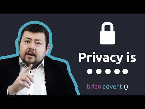 Privacy and Software Development - How to create a Privacy Policy | Brian Advent thumbnail