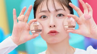 小芝風花、ぷっくり可愛い涙袋メイクでおどけ顔披露！　「キャンメイク」新CM