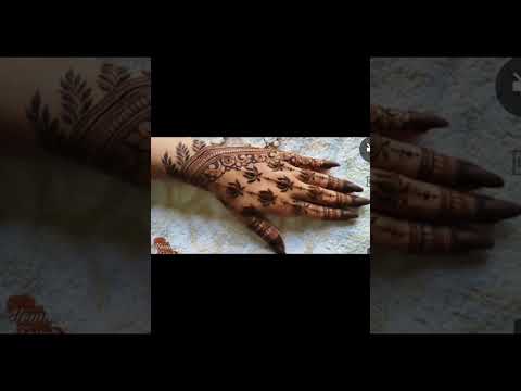 beautiful mehndi design #bollywood #song #shalvi verma