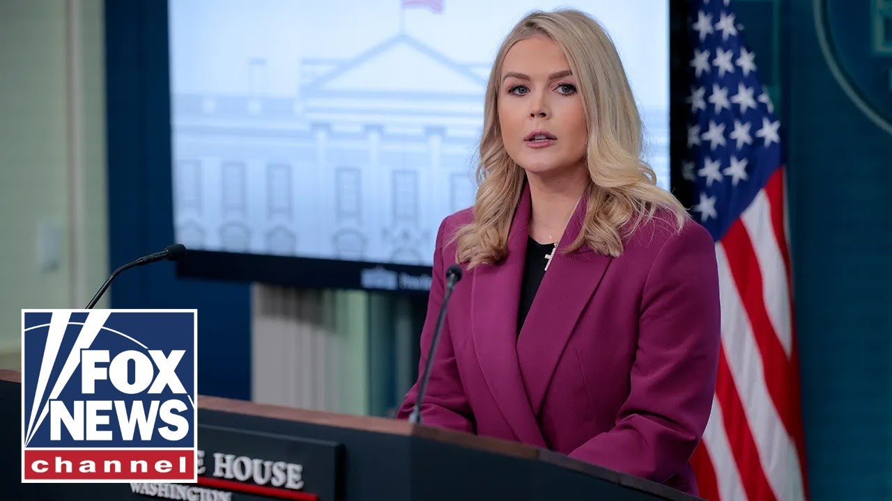 WATCH LIVE: Karoline Leavitt holds briefing as Trump threatens more tariffs