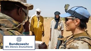 Die Gefahr im Nacken - Die Patrouille im Mali-Einsatz - Bundeswehr