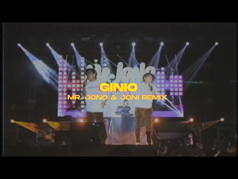 GINIO - JONOJONI OFFICIAL (MR. JONO & JONI REMIX)