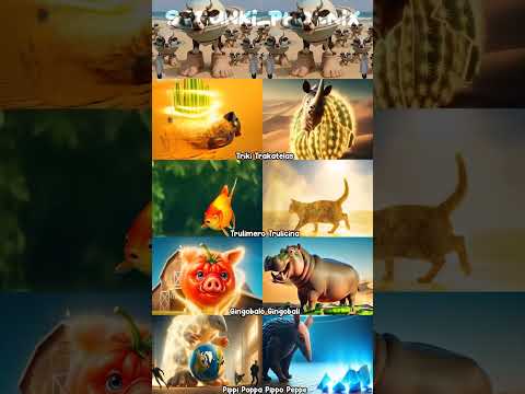 TRIKI TRAKATELAS X TRULIMERO TRULICINA | BUT THEY HAVE THE SAME NAME🌵🍉🌏🍅🍊 #sprunkiphoenix