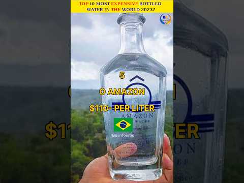 Top 10 most expensive bottled water in the world || #shorts #shortsfeed #viral