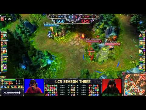 GGU vs Curse - LCS 2013 NA Spring W1D2 (English)