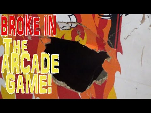 Cabinet and ARTWORK Restoration On This 1976 Arcade Machine Somebody Broke Into!  Atari's Sprint 2