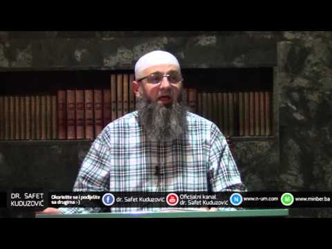 Mi slijedimo Objavu, a ne strasti i razum_ dr. Safet Kuduzović