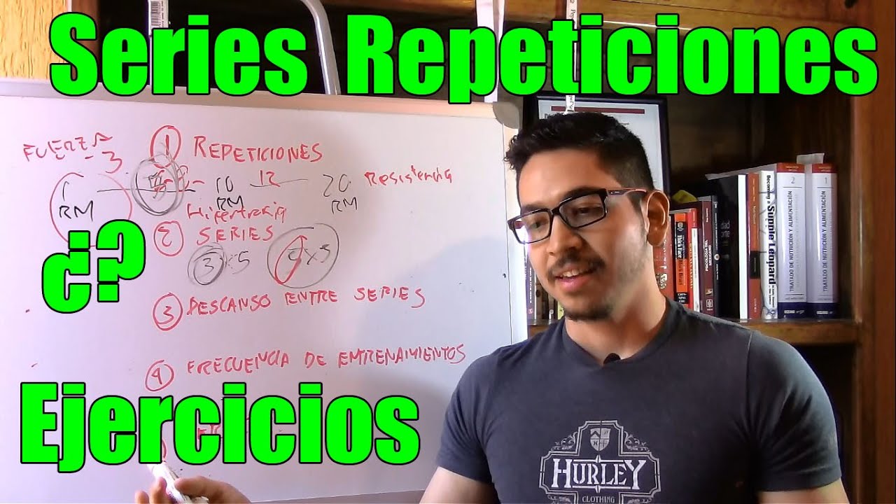 Series, Repeticiones, Descansos, Ejercicios - Diseña tus entrenamientos 2