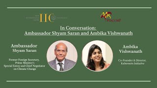 In Conversation: Ambassador Shyam Saran and Ambika Vishwanath