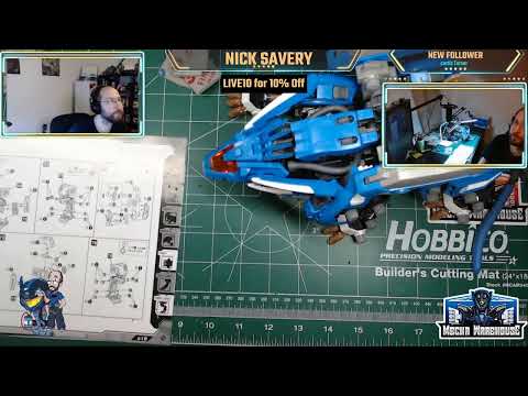 Mecha Warehouse Live Build #101 - 5/21/22