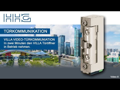 In 2 Minuten den VILLA Türöffner mit unserer VILLA VIDEO-Außenstation in Betrieb nehmen / Tutorial