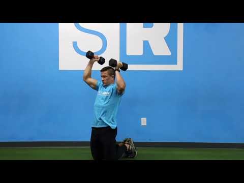 Tall Kneeling Seesaw Press // Upper Body Push