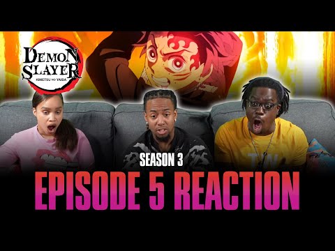 Bright Red Sword | Demon Slayer S3 Ep 5 Reaction