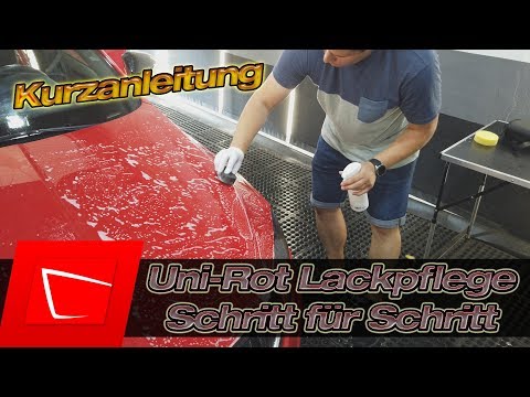 Liquid Elements Clay Sponge - Autolack kneten Uni-Rot Komplettlackpflege - Autolack kneten Teil 2