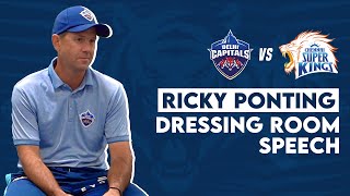 Ricky Ponting's Dressing Room Speech | DC v CSK | IPL 2021