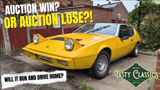 26 Years OFF THE ROAD! Will This AUCTION FIND 1978 Lotus Elite RUN & DRIVE?